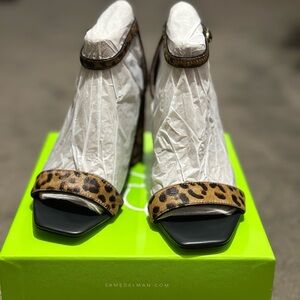 Sam Edelman Daniella Leopard Print Heels
